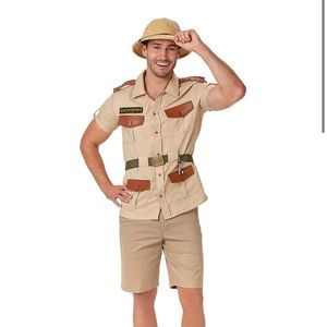 Safari/Zookeeper/Park Ranger Mens Costume